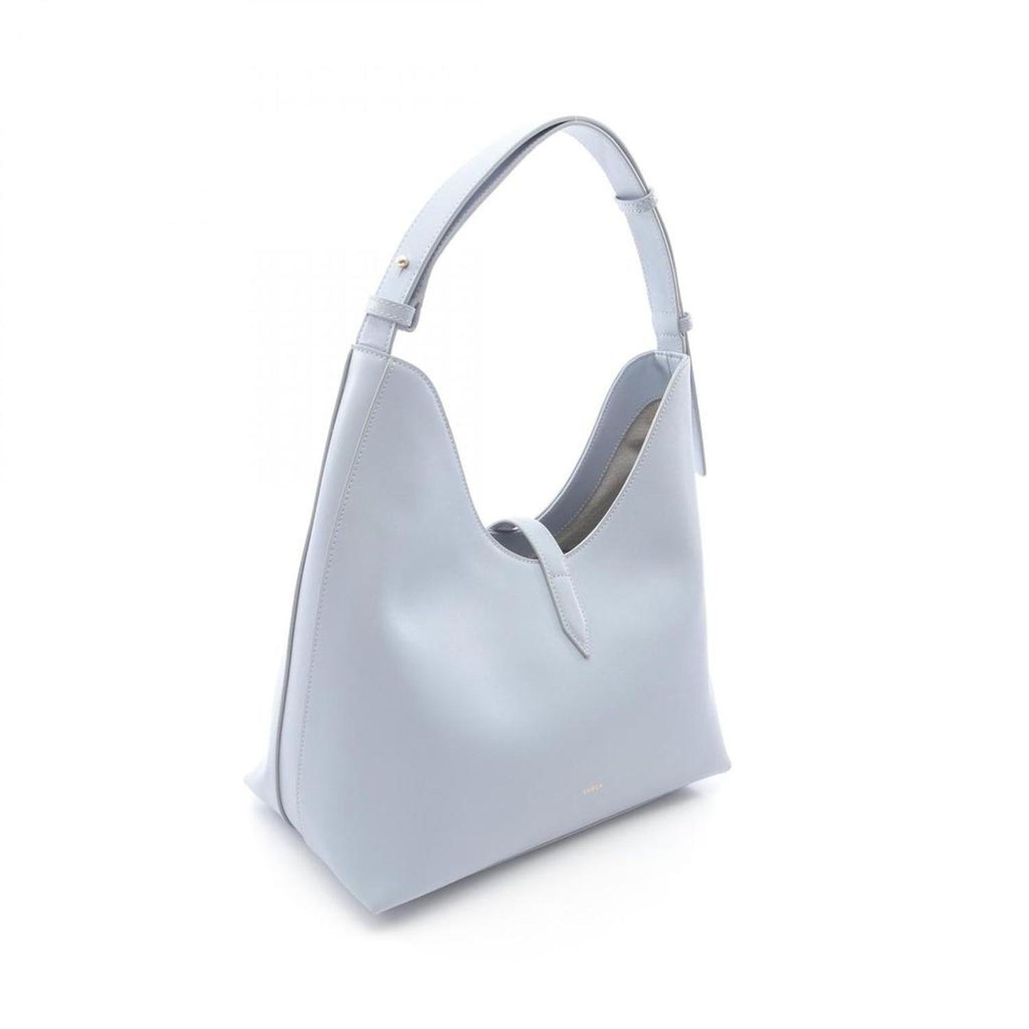 Goccia Leather Shoulder Bag Blue