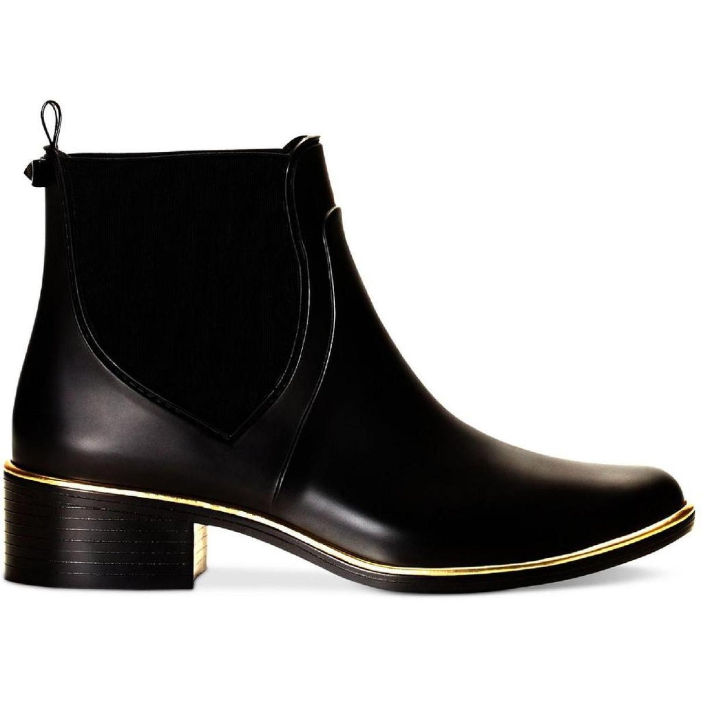 Star Womens Ankle Slip On Rain Boots