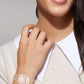 Women's Kitt Rose Gold Stainless Steel Bracelet Watch, 34mm