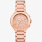 Oversized Gramercy Rose Gold-Tone Watch