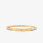 Precious Metal-Plated Brass Pavé Logo Engraved Jewelry Gift Set