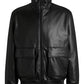 x Porsche Men's Regular-Fit Leather Jacket