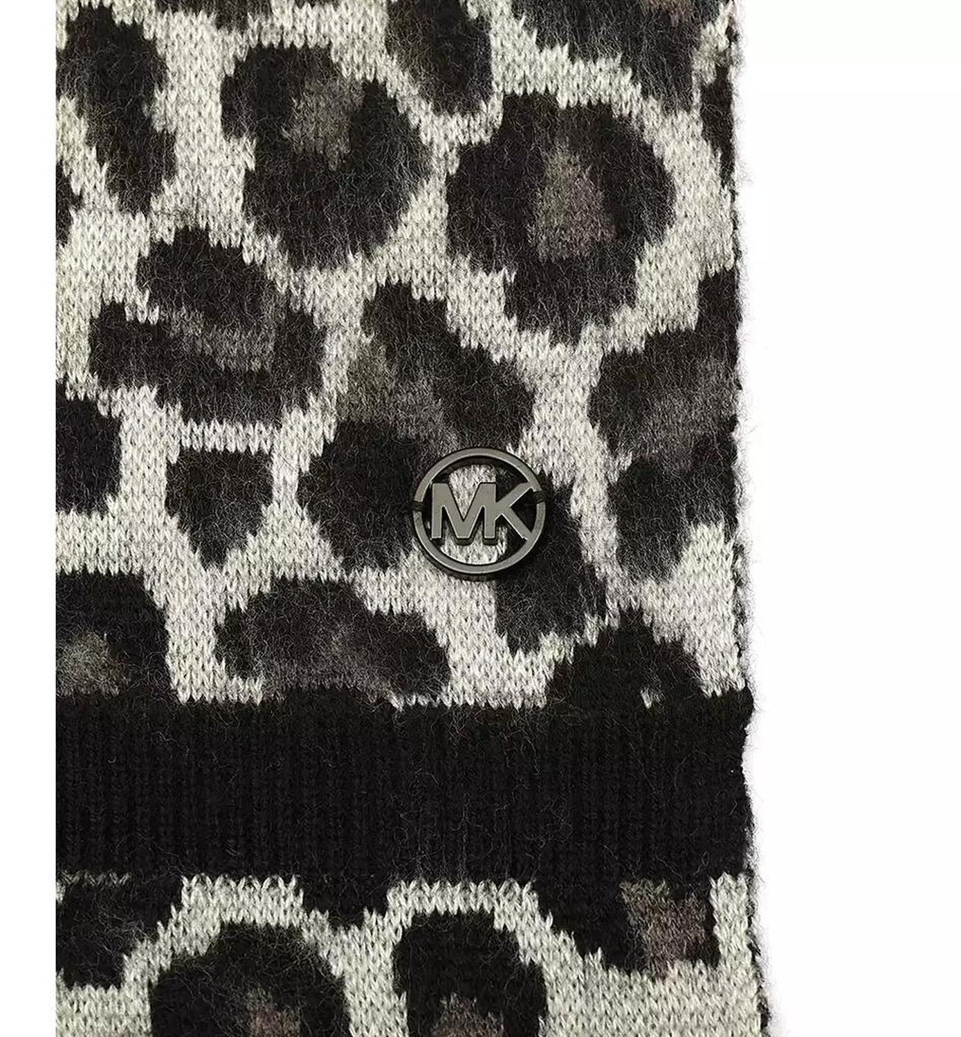 Women's Brushed Three Color Leopard Scarf