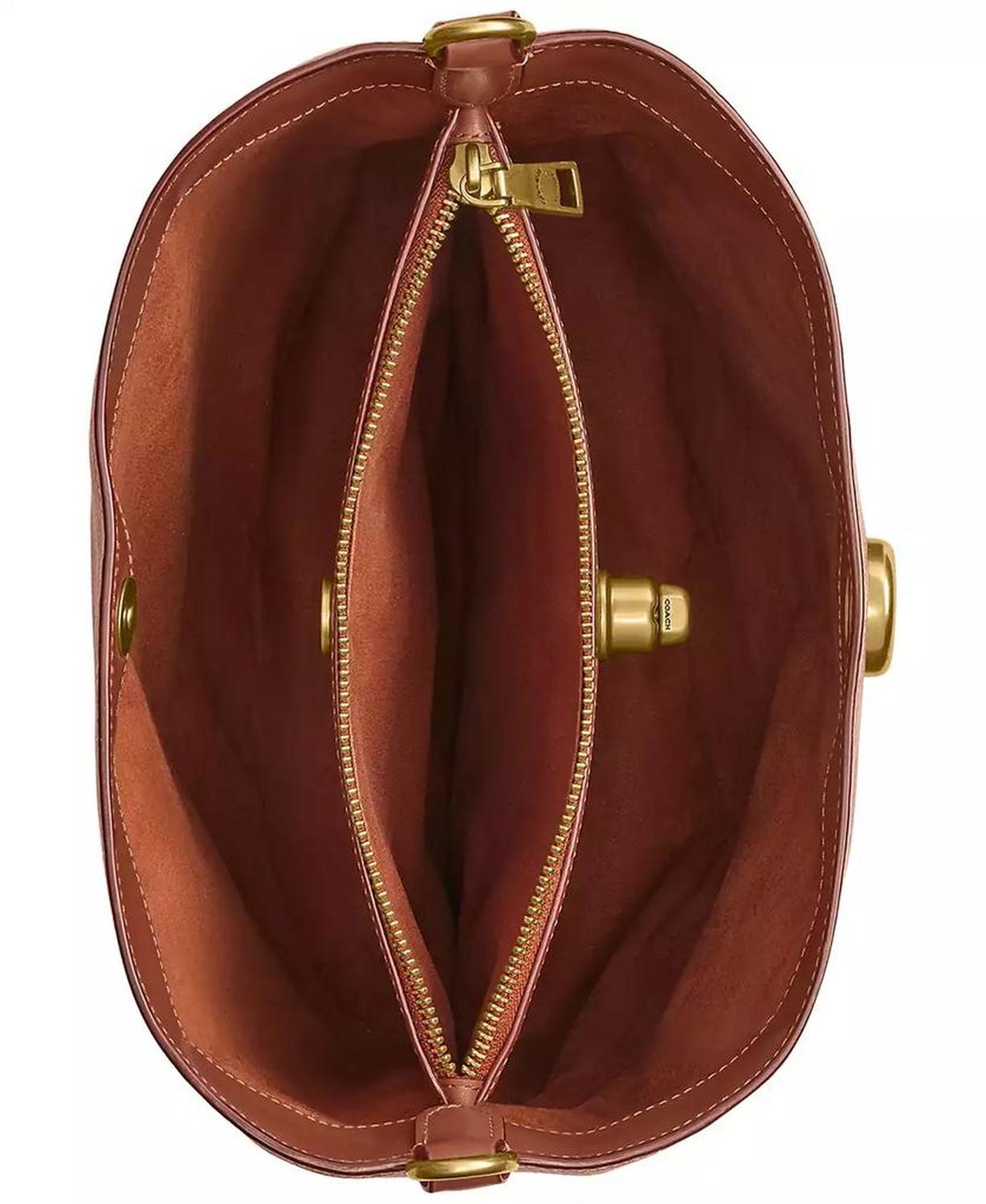 Willow Small Soft Signature Canvas Bucket Bag