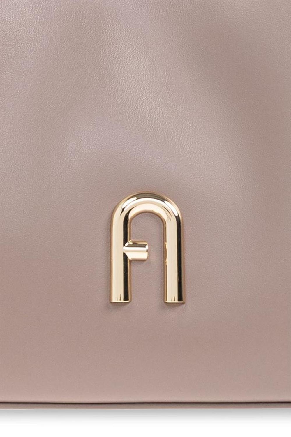 Furla Diamante Logo Plaque Shoulder Bag