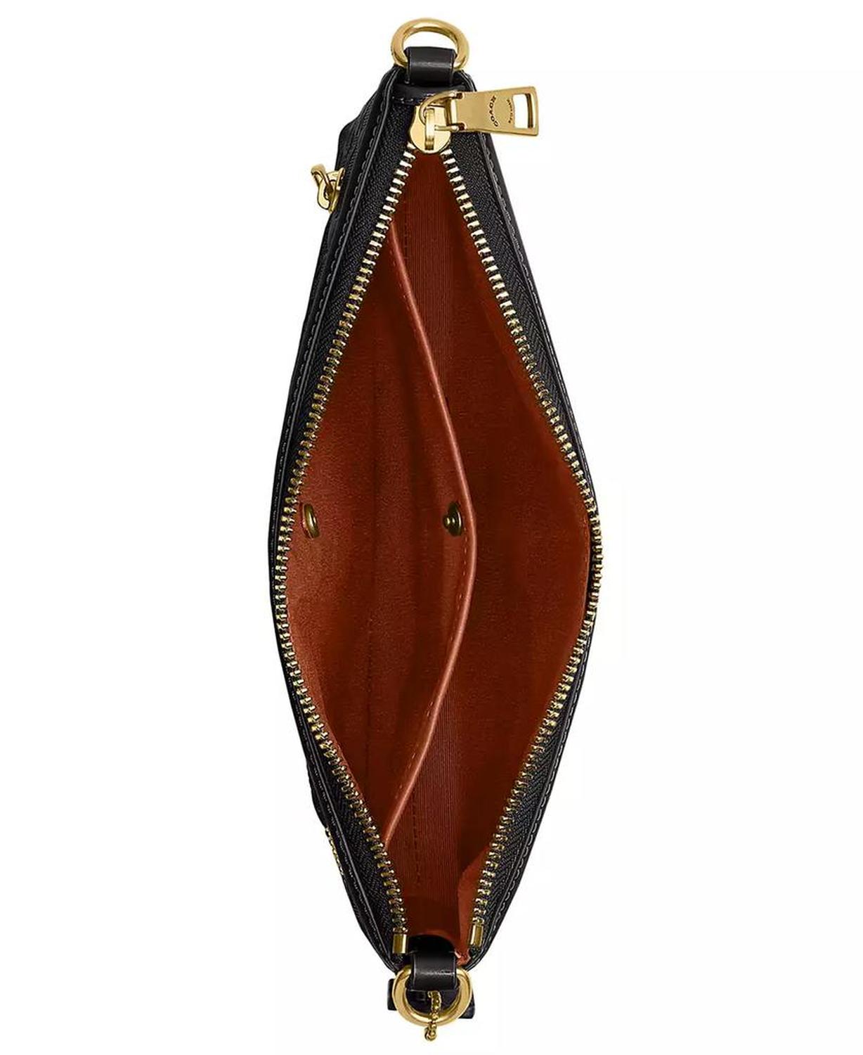 Legacy Small Signature Patent Leather Crossbody Bag