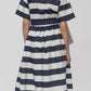 Kate Spade Striped Belted Dress