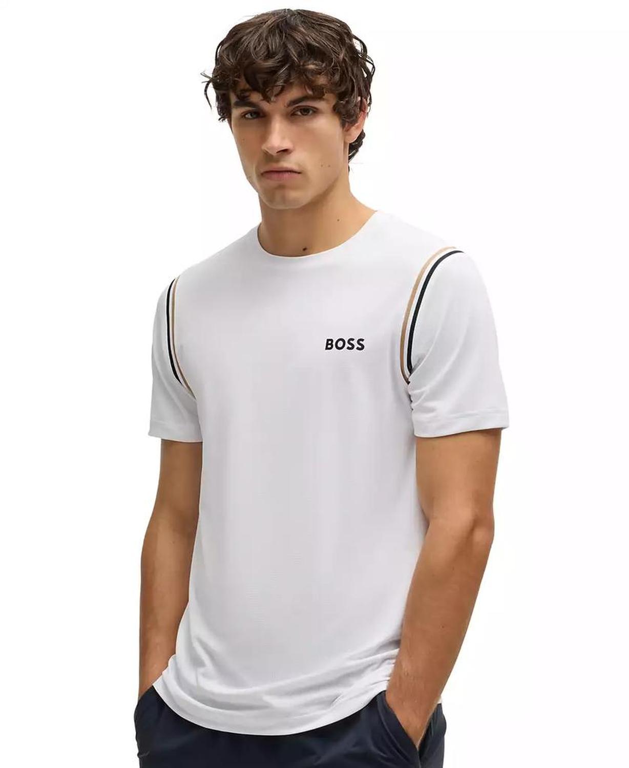 Men's Active Waffle-Structure T-Shirt