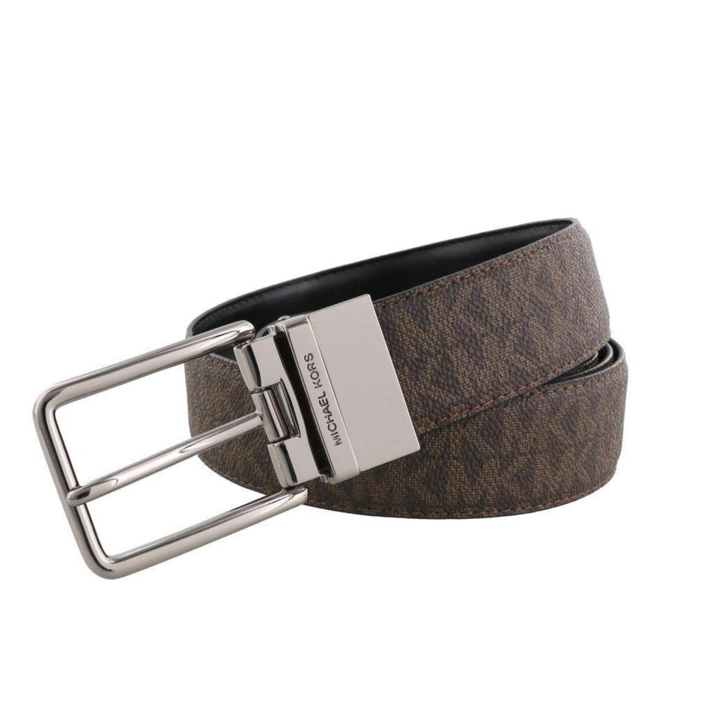 Michael Kors Men's Reversible MK Signature Leather 2in1 Dress Belt
