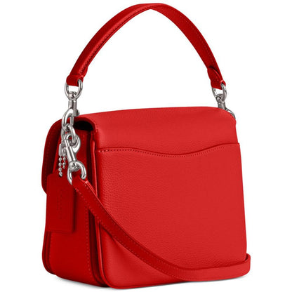 Polished Pebble Leather Cassie Crossbody 19 with Heart Strap
