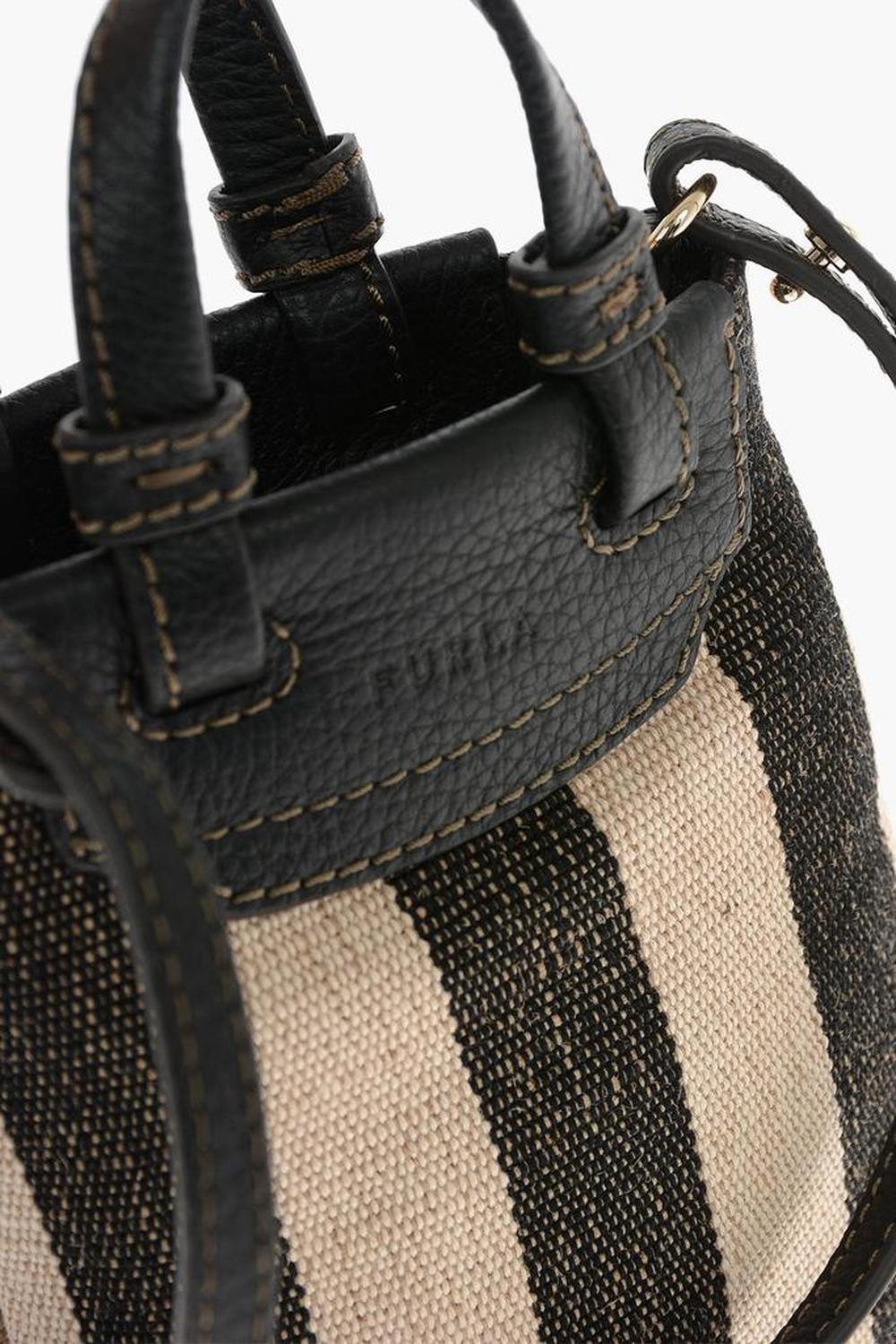 Awning Striped Meraviglia Vertical Mini Crossbody Bag