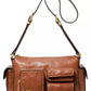 Dakota Small Pocket Leather Shoulder Bag