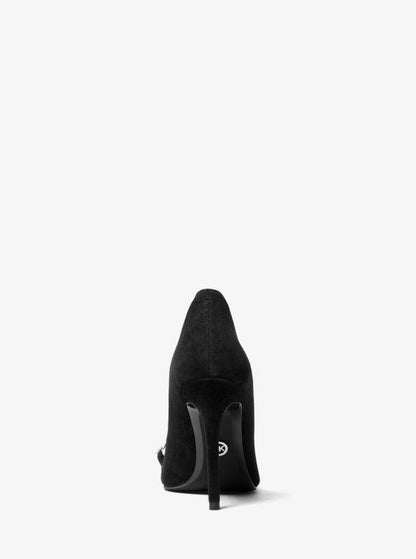 Scarlett Embellished Suede Pump