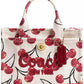 Cargo Cherry Print Canvas Tote Bag 20