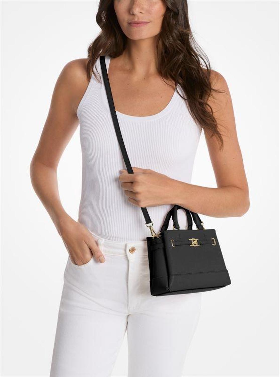 Reed Extra-Small Pebbled Leather Satchel