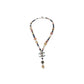 Silver Tone Chanel 2006 CC Rhinestone, Faux Pearls & Beads Necklace