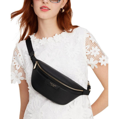 Hudson Pebbled Leather Belt Bag