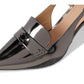 Nikola Metallic Leather Hybrid Slingback