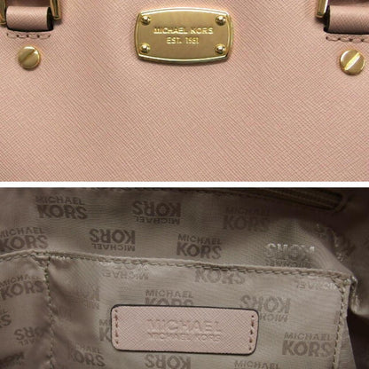 Leather Handbag Shoulder Bag (Pre-Owned)