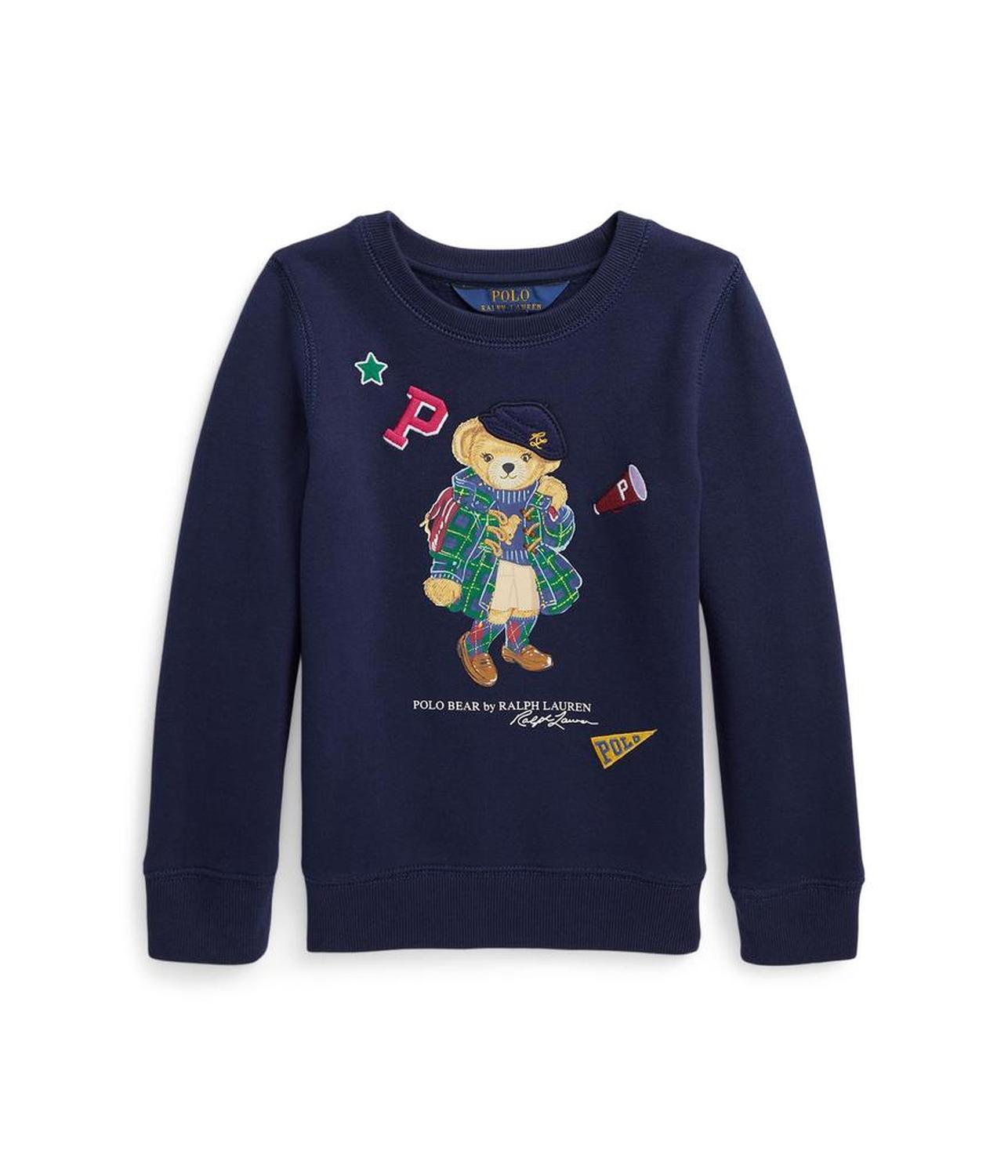 Polo Bear Fleece Sweatshirt (Toddler/Little Kids)