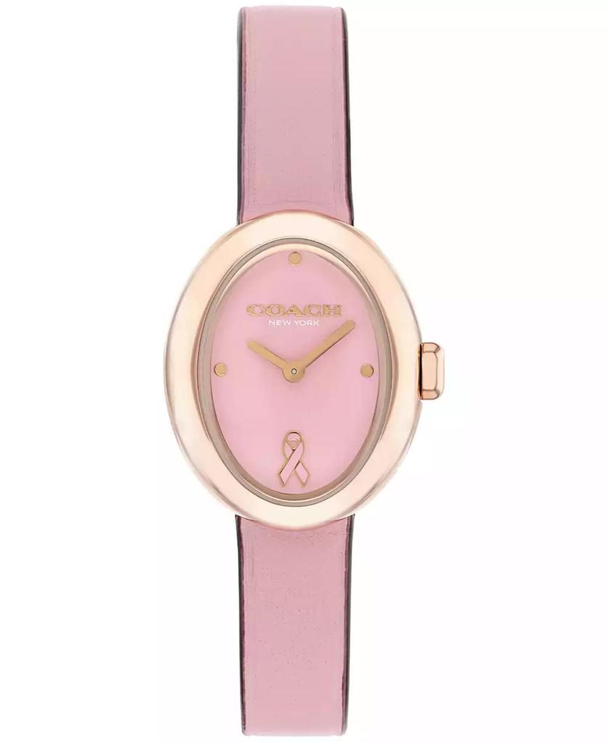 Women's Sammy Pink Leather Calfskin Strap Watch, 22.5mm