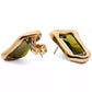 Cubic Zirconia Statement Stud Earrings
