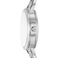 Women's Metro Three-Hand Silver-Tone Alloy Watch and Bracelet Set, 30mm