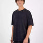 HUGO by Men's Cotton Distressed Loose-Fit T-Shirt