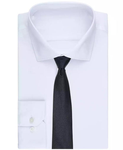 Men's Shiny Solid Tie