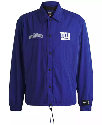 BOSS x NFL Embroidered Branding Water-Repellent Jacket