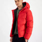 Men's Beazly2436 Slim-Fit Quilted Full-Zip Hooded Puffer Jacket
