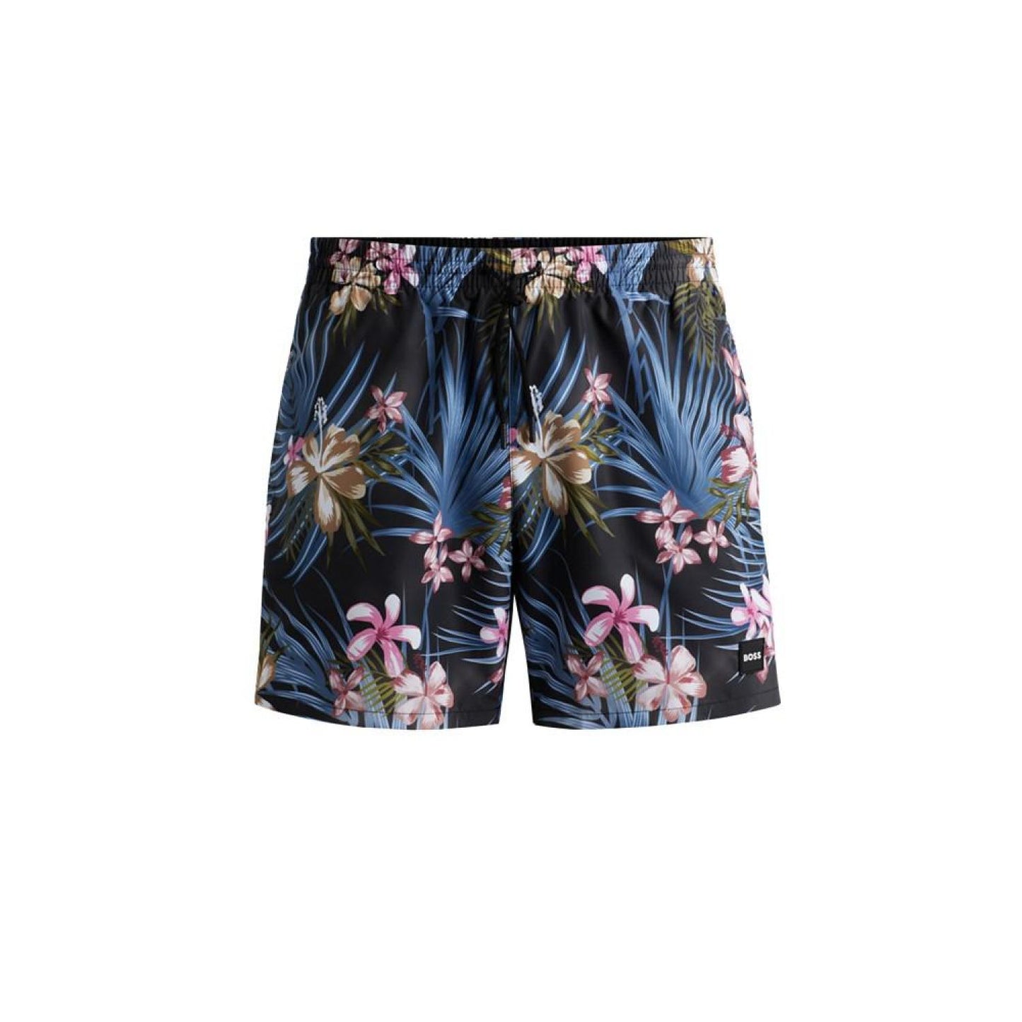 Men's Printed Quick-Drying Swim Shorts