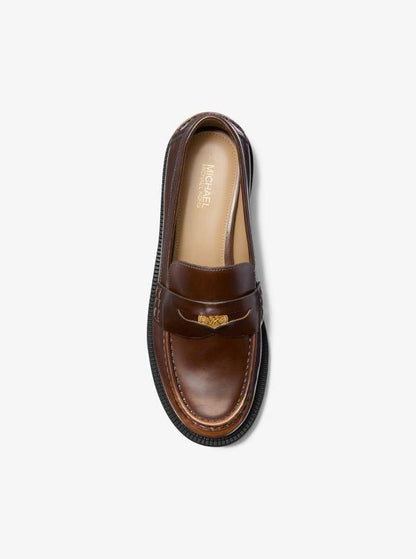 Eden Burnished Leather Loafer