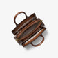 Laila Small Burnished Leather Satchel