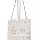 Do It All Perforated Leather Tote Bag