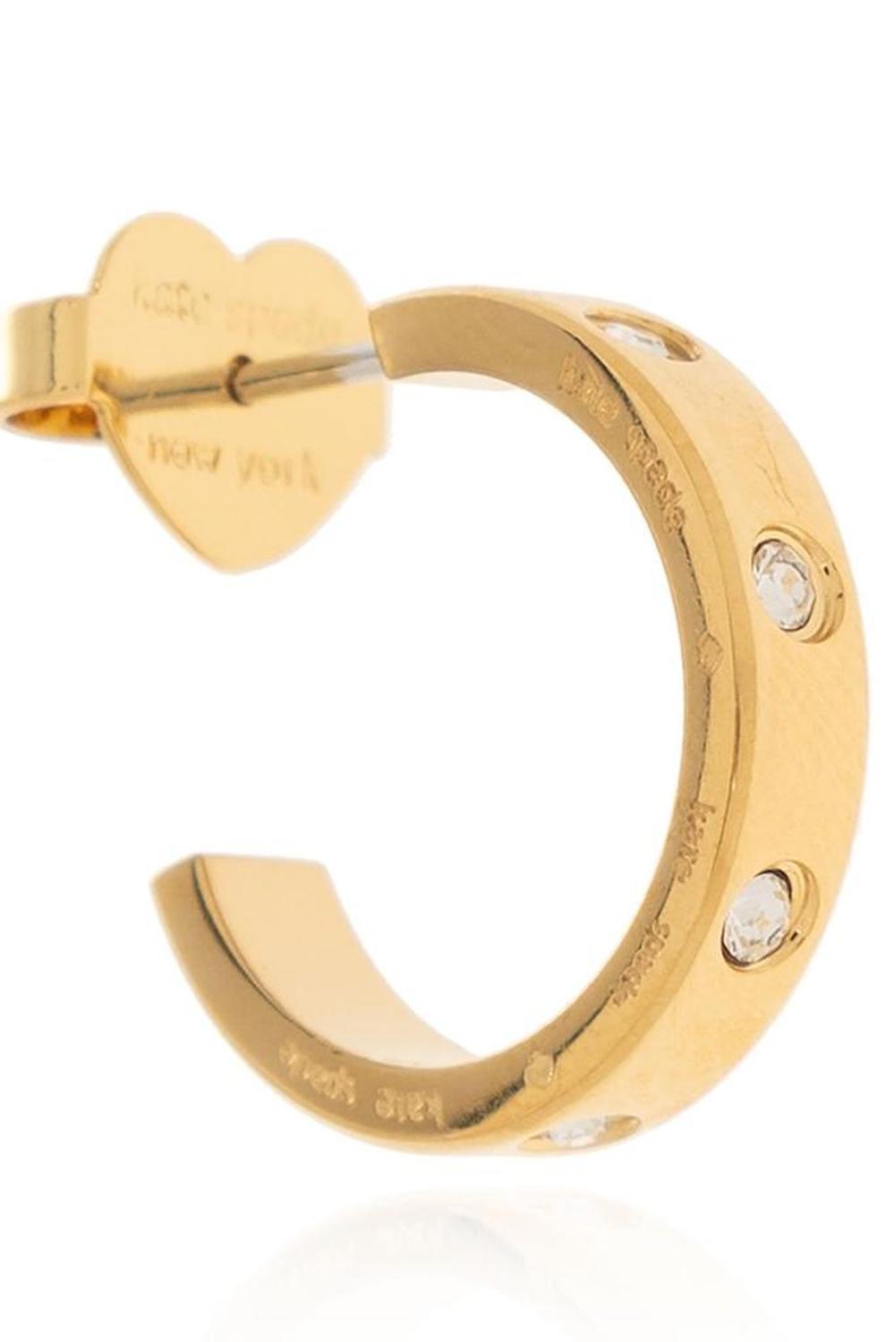 Kate Spade Cubic Zirconia Hoop Earrings