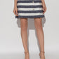 Kate Spade Striped Button Detail Skirt