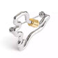 Two-tone Signature Carabiner Rexy Brooch