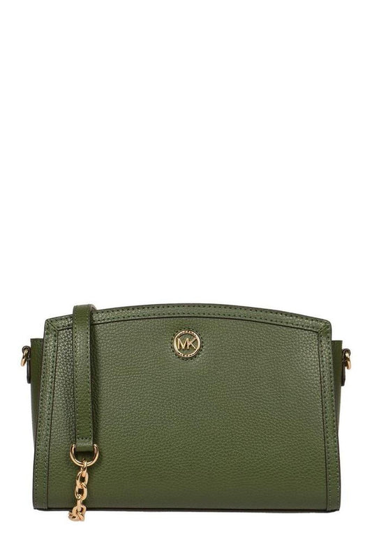 Michael Michael Kors Chantal Large Pebbled Leather Crossbody Bag