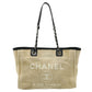 Chanel Deauville  Canvas Tote Bag (Pre-Owned)