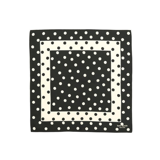 Women's Springtime Dot Silk Bandana Scarf