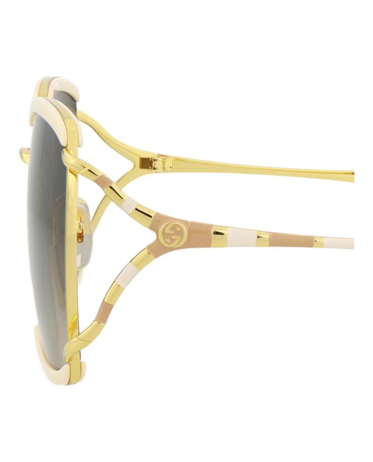 Square-Frame Injection Sunglasses