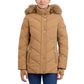 Women's Faux-Fur-Trim Hooded Puffer Coat, Created for Macy's