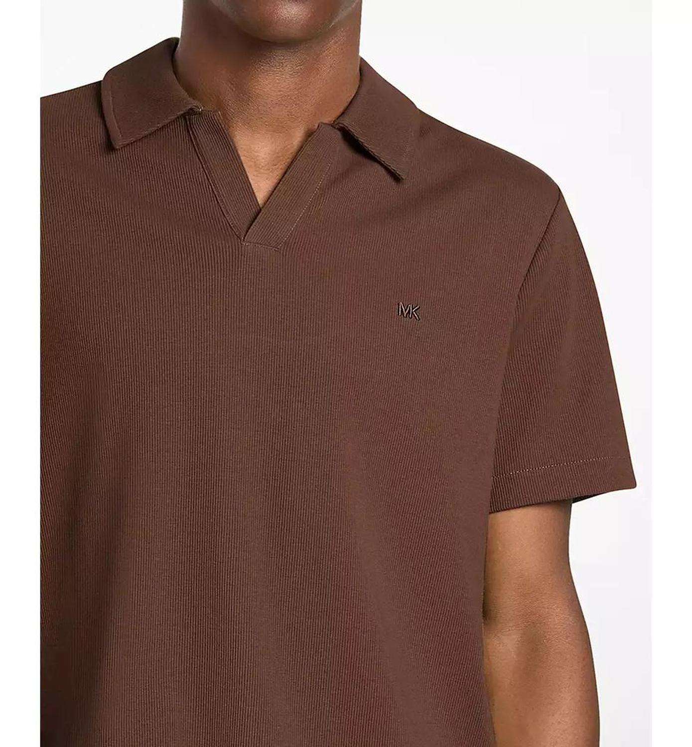 Men's Dense Rib Johnny Collar T-Shirt