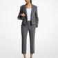 Stretch Wool Cropped Pants