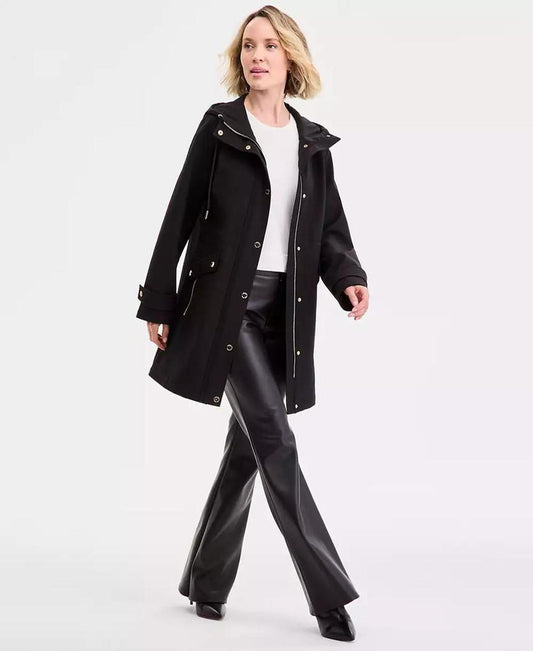 Women's Hooded Anorak Softshell Coat, P/XXS-XX