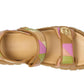 Brynn Platform Quilted Patchwork Leather Sandals