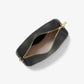 Jet Set Small Leather Camera Crossbody Bag