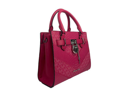 Michael Kors Hamilton Small pink Satchel Crossbody Women's Bag