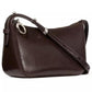 Halo Small Glazed Leather Crossbody Bag